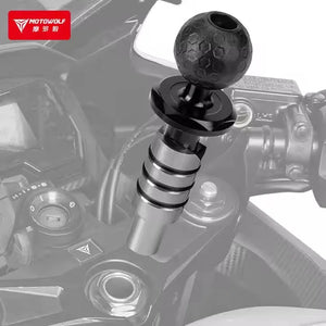 Support téléphone/caméra à rotule pour fourche de moto - vue 2