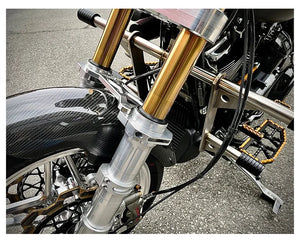 Stabilisateur de Fourche Avant 49mm Aluminium - Harley-Davidson Touring Road Glide & Street Glide – photo 4/8