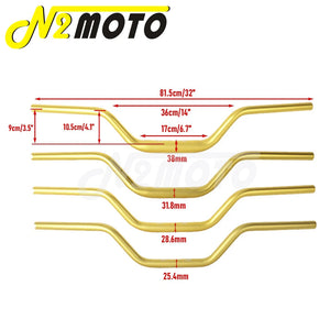 Guidon moto noir style club pour Harley-Davidson - vue 2