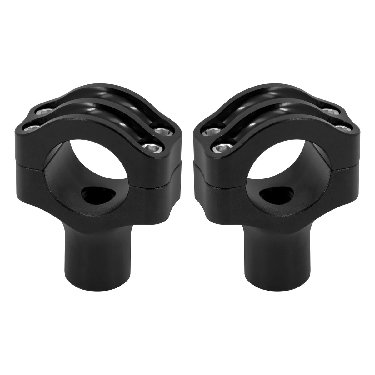 Kit de rehausseurs de guidon chromé pour Harley-Davidson - vue 4