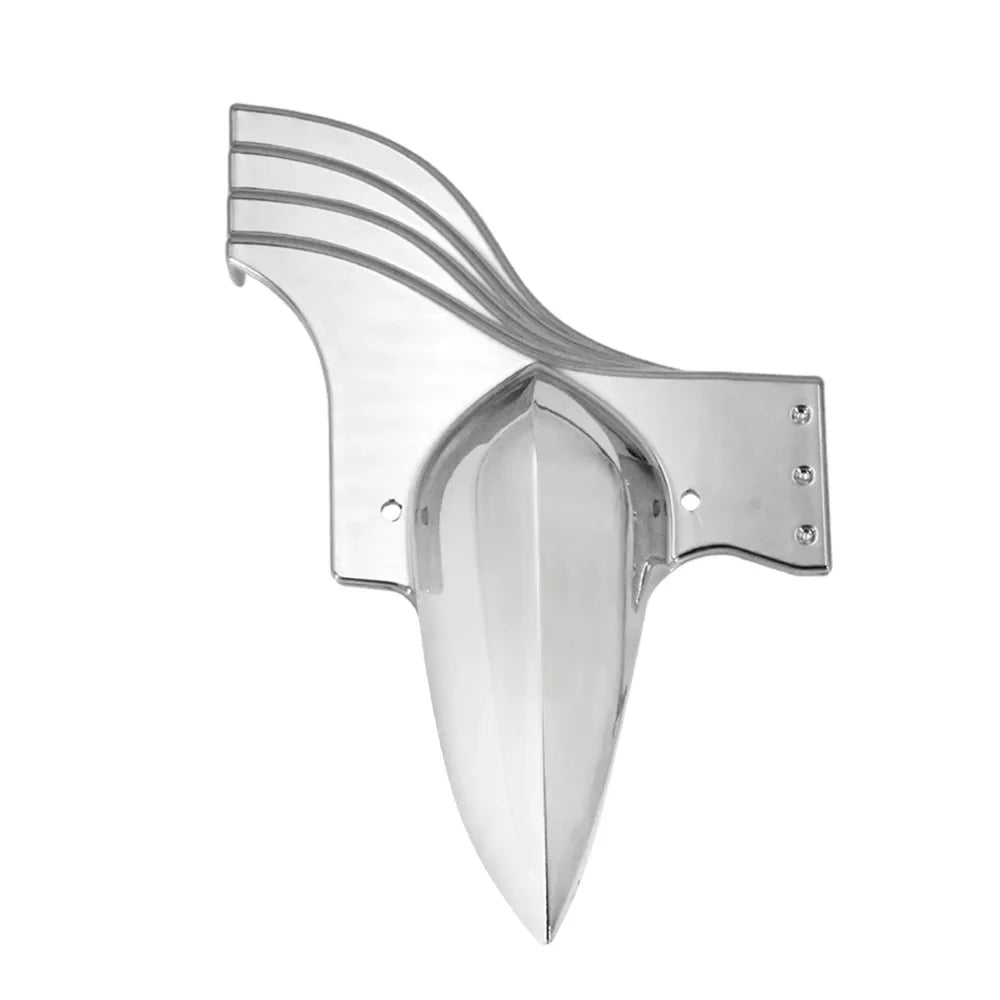 Cache de bas de cadre chromé pour moto Harley-Davidson Touring - vue 3