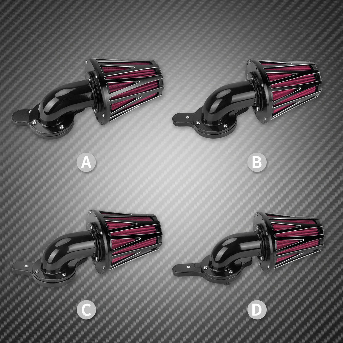 Filtre à Air CNC Haute Performance - Harley-Davidson Touring, Softail, Sportster, Dyna – photo 3/14