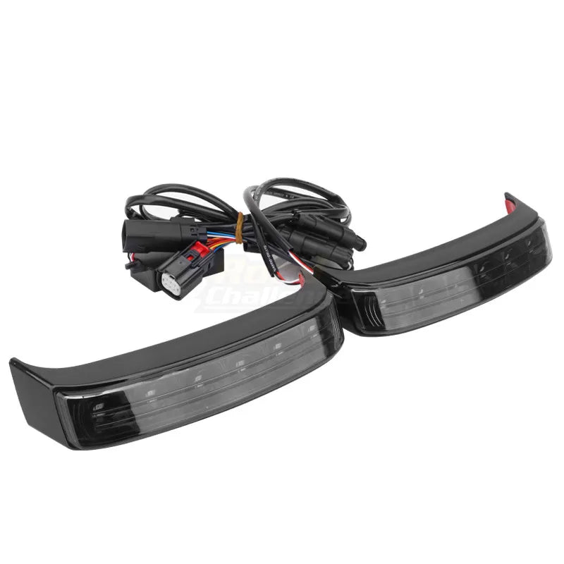 Feux LED de sacoches, stop et clignotant, pour Harley Touring Electra Glide Street Glide - vue 5