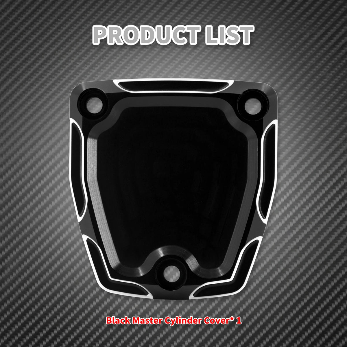 Cache Maître-Cylindre Avant CNC Noir - Harley-Davidson Nightster 2021-2023 – photo 3/7