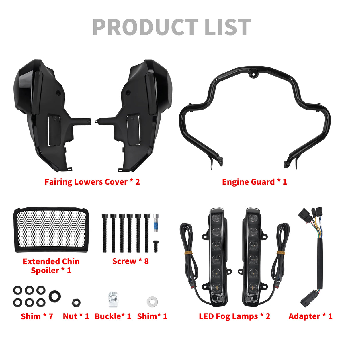 Kit Bas de Carénage + Support de Cadre Renforcé - Harley-Davidson Touring FLHX/FLTRX 2023-2026 – photo 11/13