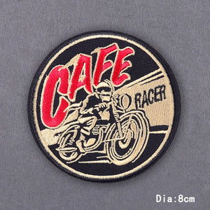 Écusson brodé Live To Ride motard punk à coudre ou repasser sur veste - vue 31