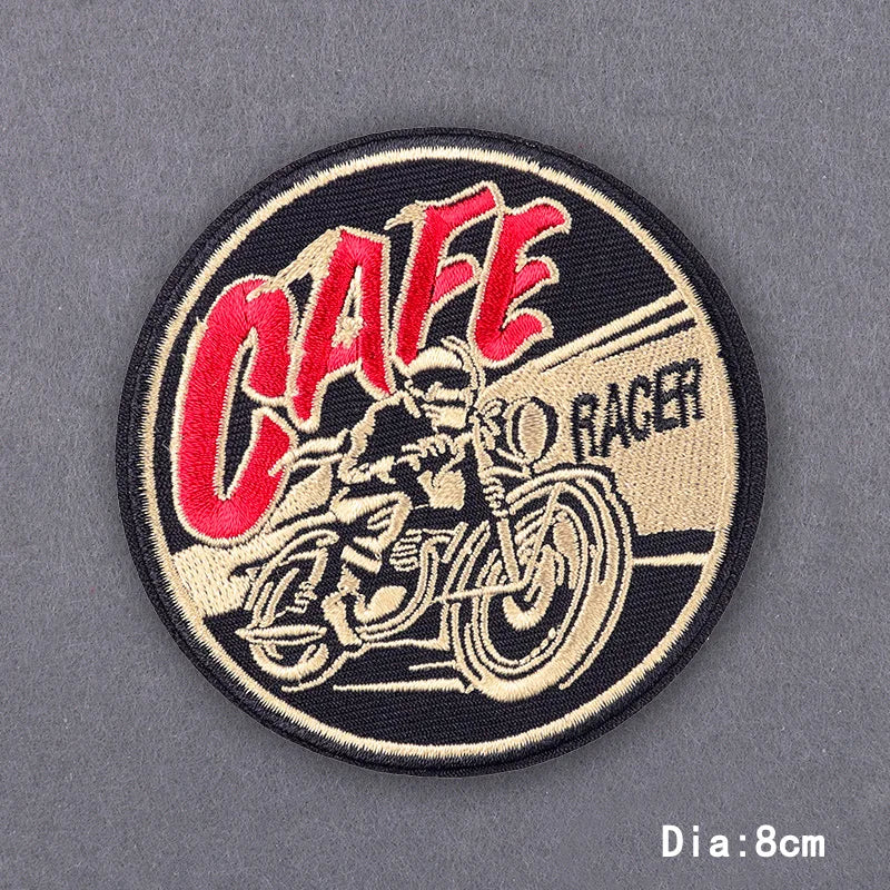 Écusson brodé Live To Ride motard punk à coudre ou repasser sur veste - vue 31