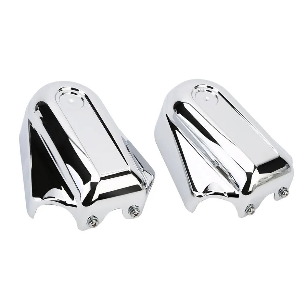 Caches d'axe arrière chromés pour Harley Softail Deluxe - vue 3