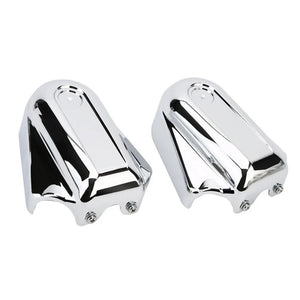 Caches d'axe arrière chromés pour Harley Softail Deluxe - vue 3