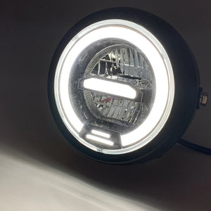 Phare LED rond 6,5 pouces pour Harley - vue 11