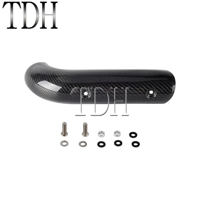 Cache de protection thermique en fibre de carbone pour échappement - Harley-Davidson Pan America 1250 2021-2026 – photo 3/6