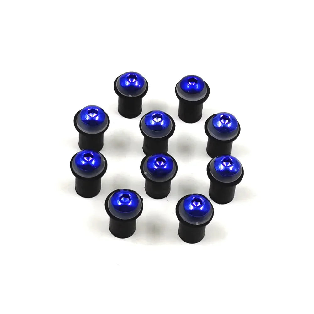 Vis de fixation de pare-brise moto en aluminium, plusieurs couleurs - vue 6