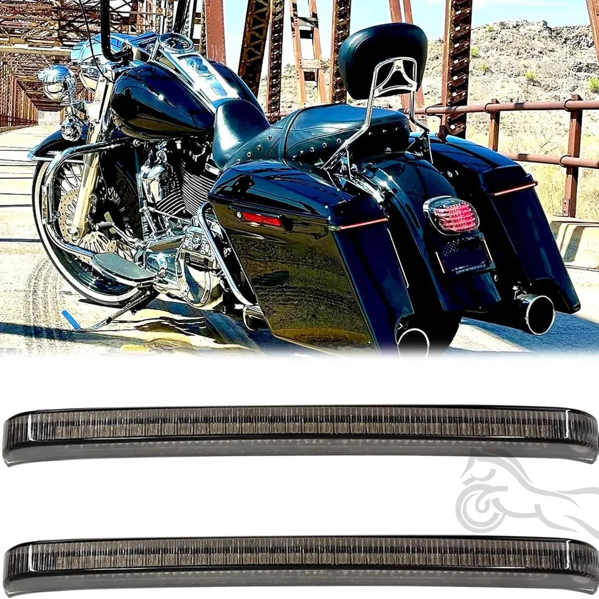 Feux LED de sacoches pour Harley Touring - vue 4