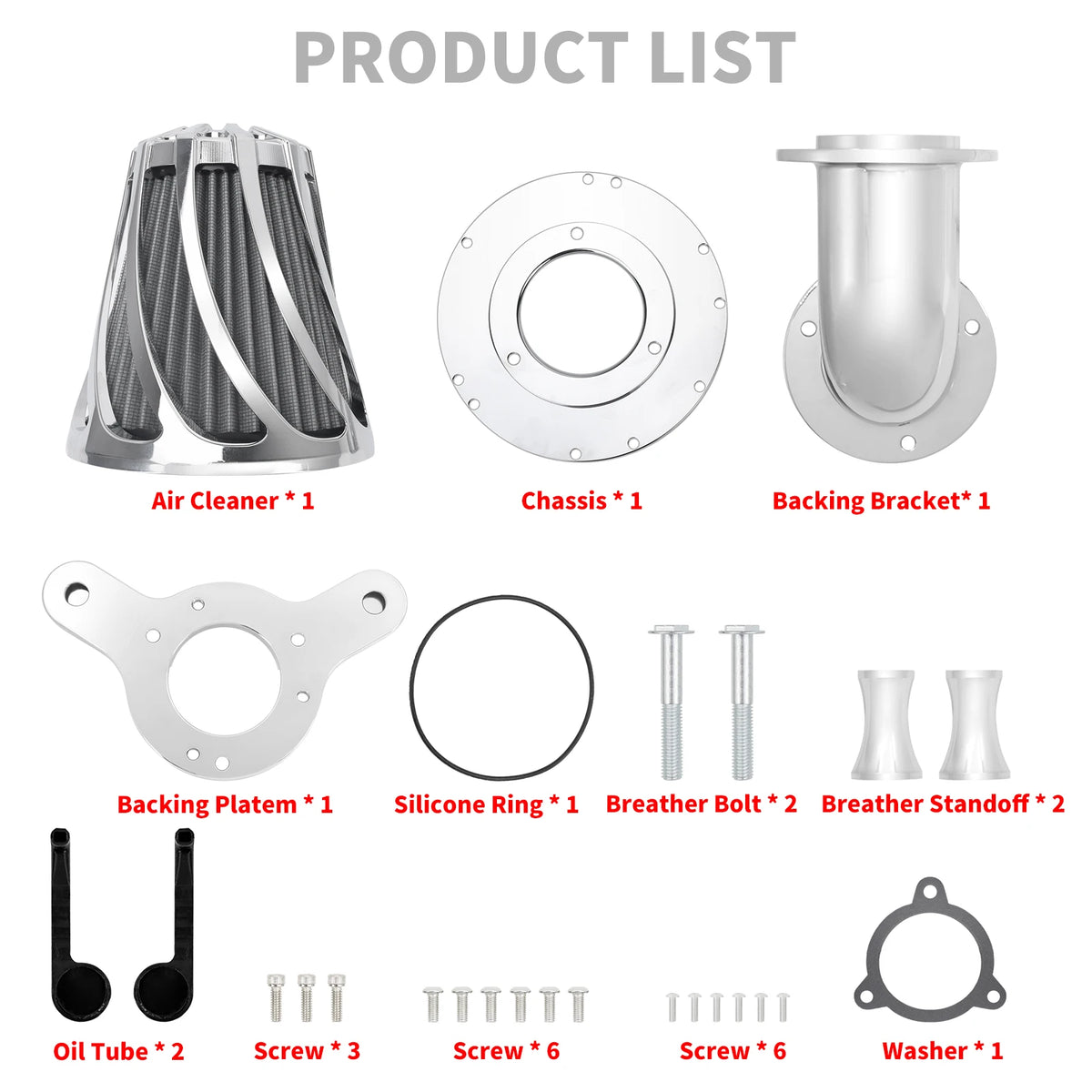 Filtre à air CNC en aluminium pour moteur Harley-Davidson - vue 5