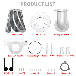 Filtre à air CNC en aluminium pour moteur Harley-Davidson - vue 5