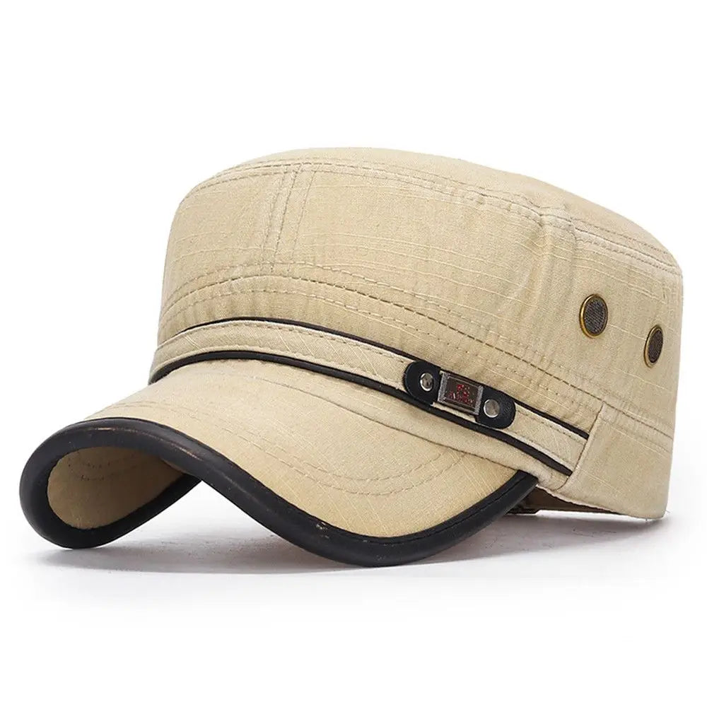 Casquette homme en coton beige - vue 7