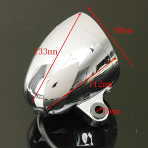 Phares additionnels bullet 4 pouces pour Harley custom - vue 3