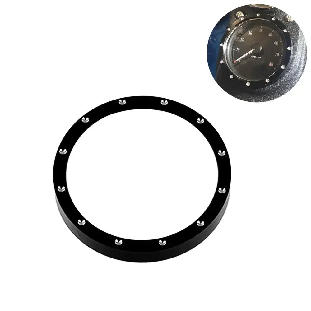 Cache décoratif noir de compteur pour moto Harley-Davidson - vue 11