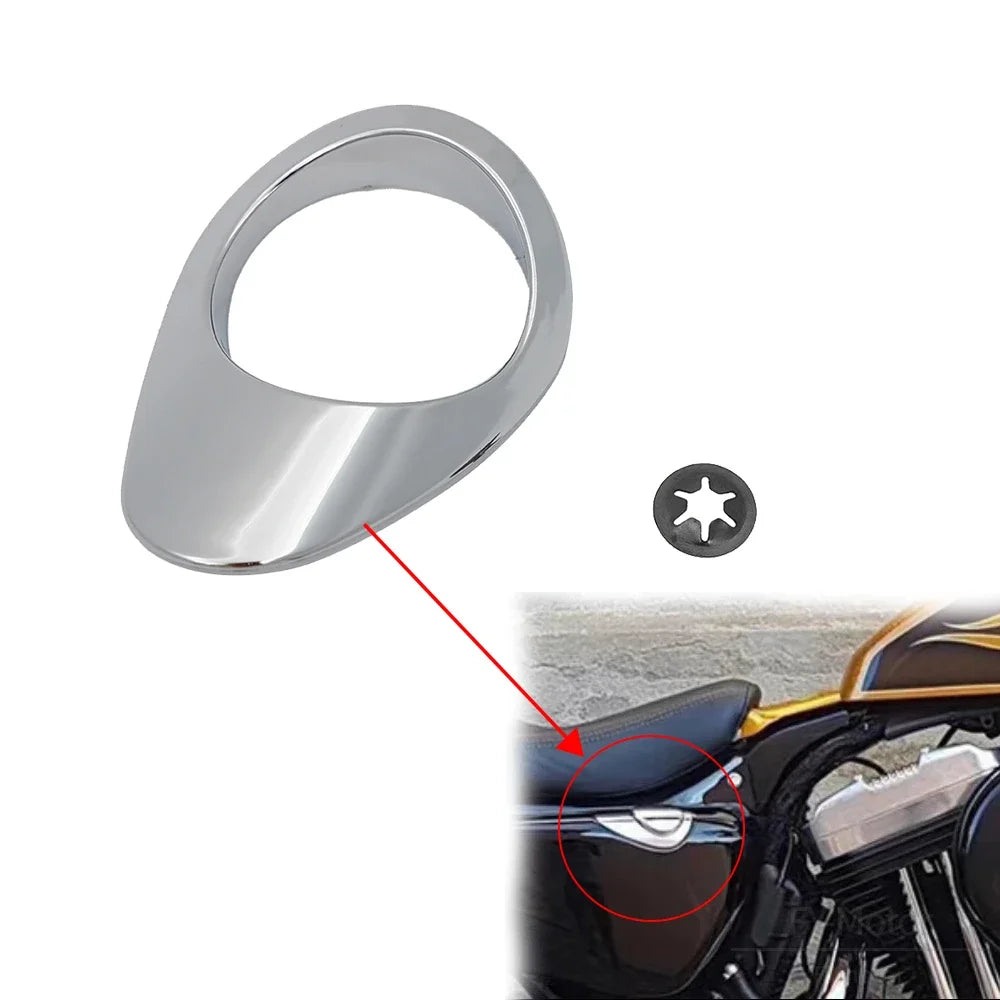 Enjoliveur de cache latéral pour Harley Sportster - vue 1