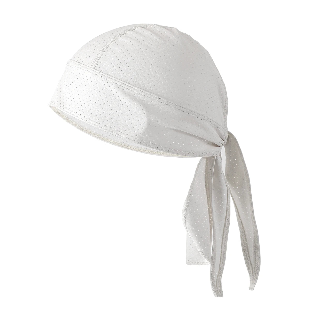 Durag headwrap noir perforé pour homme - vue 12