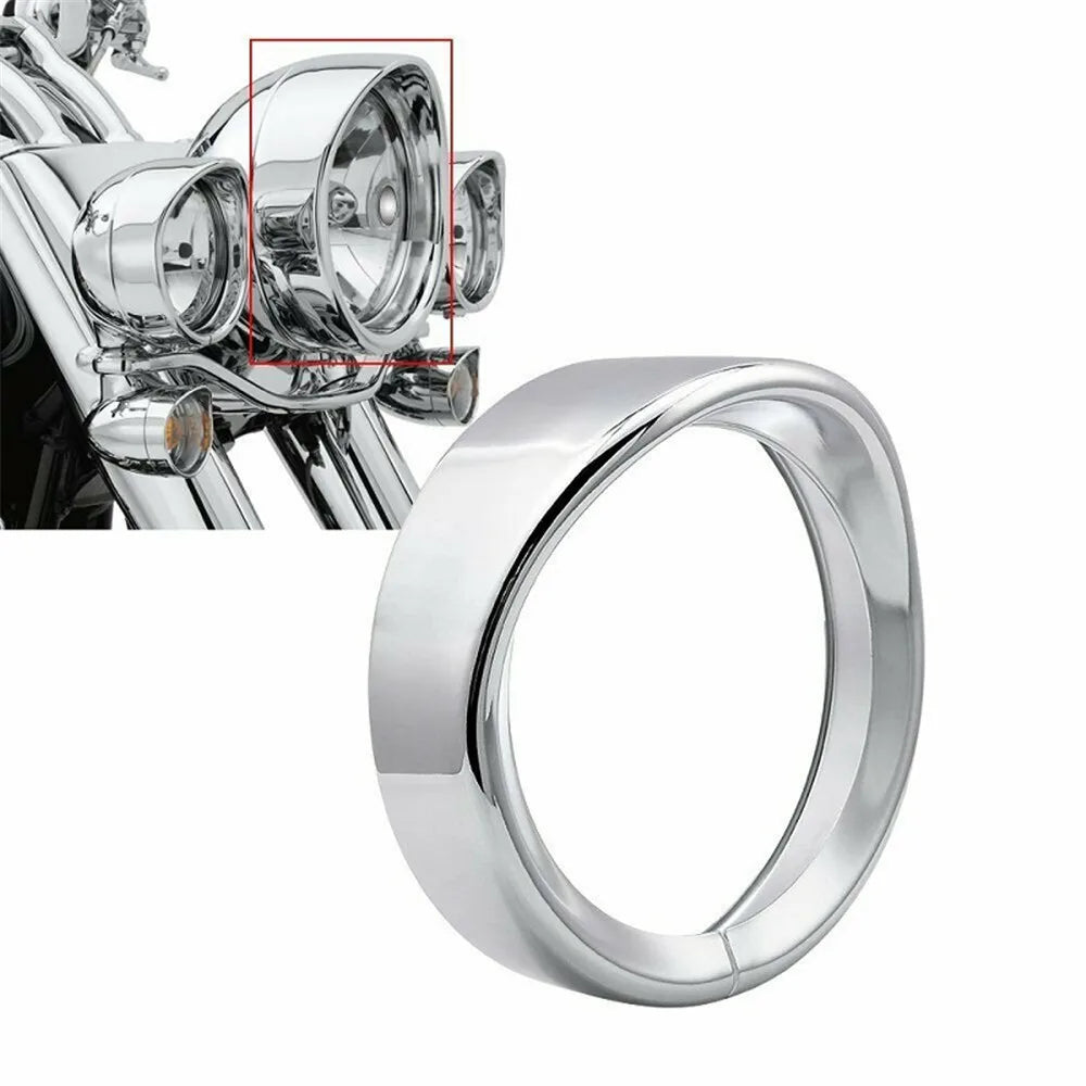 Cerclage visière de phare pour Harley Touring - vue 5
