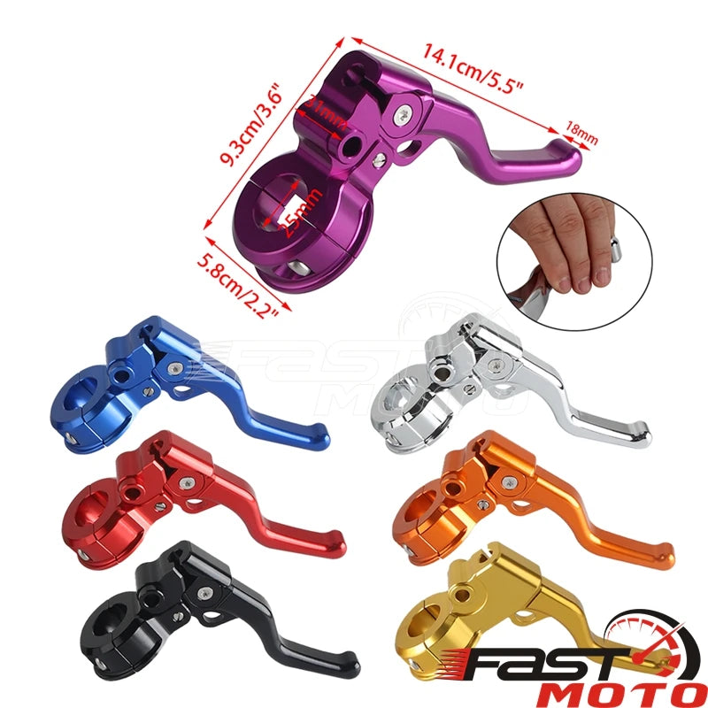 Levier d'embrayage chromé en aluminium pour moto Harley-Davidson Dyna - vue 3