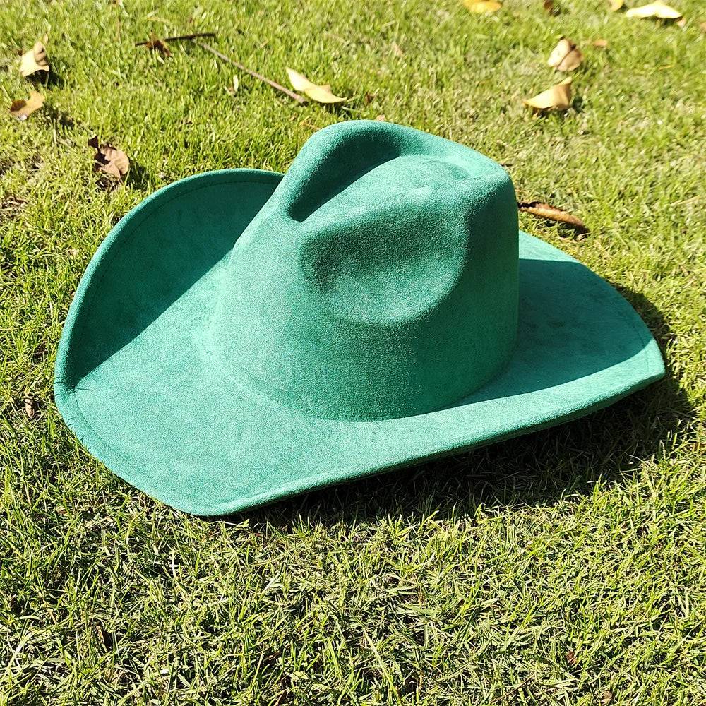Chapeau cowboy en suédine - vue 17
