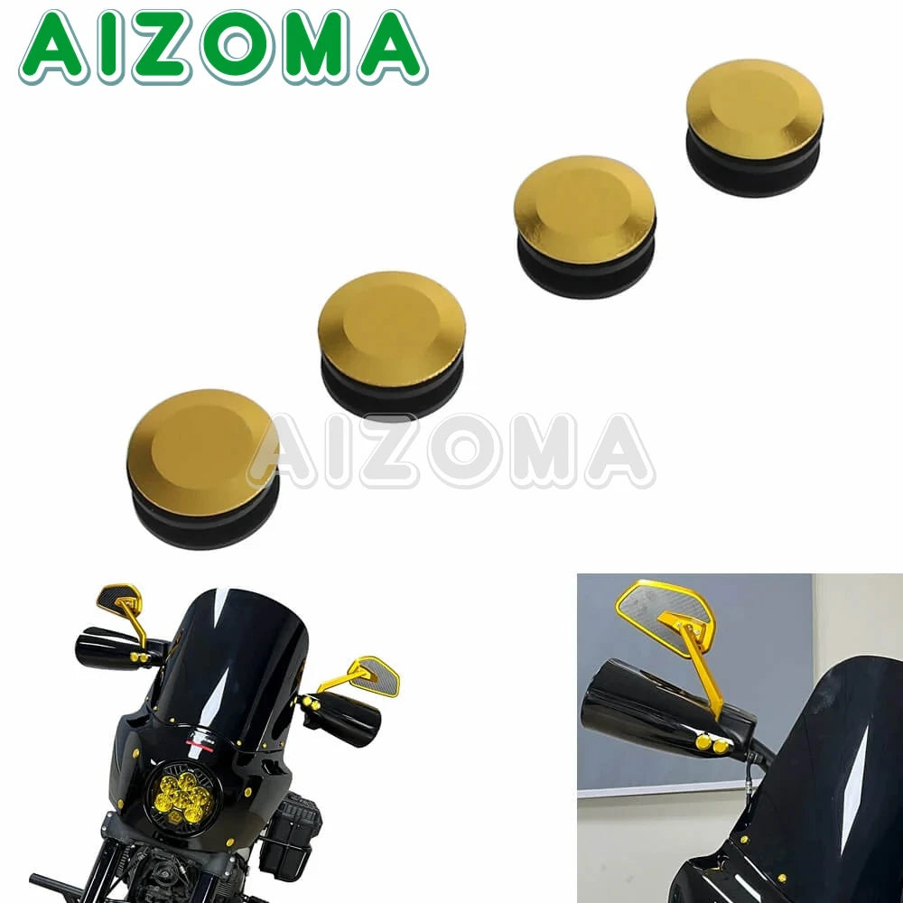 Kit de vis T25 et inserts de fixation pour protège-mains - Harley Low Rider S, Road King, Softail – photo 7/13