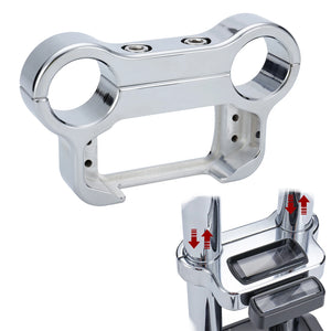 Support de déport pour compteur digital (T-bar 1.25 pouce) - Harley-Davidson Softail Street Bob FXBB, Breakout FXSB 2018 et plus – photo 1/8