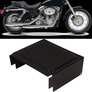 Cache de batterie noir pour Harley Sportster et Dyna - vue 1