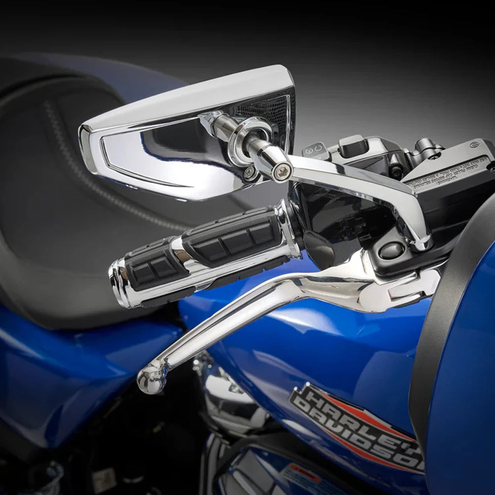 Paire de Rétroviseurs Convexes Chicane Aluminium - Harley-Davidson Electra Glide, Street Glide, Road Glide ST CVO 2023-2025 – photo 2/9