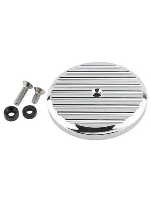 Couvercle de filtre à air rond aluminium pour Harley Dyna Softail Touring - vue 2