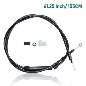 Câble d'Embrayage Tressé Inox (145 à 170 cm) - Harley-Davidson Sportster XL 1986-2013 et 2004 et plus récent – photo 14/18