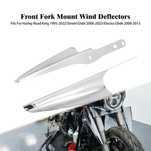Déflecteur de Vent pour Fourche Avant (Fork Wind Deflector) - Harley-Davidson Touring 1995-2023 – photo 7/8