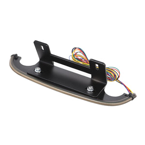 Garde-boue arrière raccourci avec feu LED fumé pour Harley Softail Fat Boy - vue 2