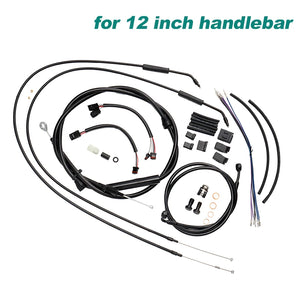 Kit de Câbles Rallongés pour Guidon - Harley-Davidson Softail 2011-2015 (Sans ABS) – photo 7/9
