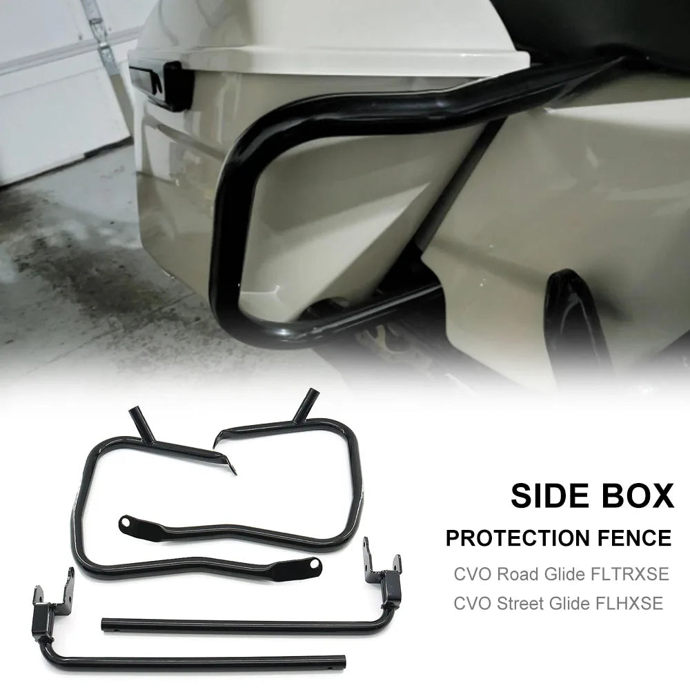 Arceaux de Protection de Sacoches Arrière pour Harley CVO Road Glide, CVO Street Glide 2023 – photo 1/6