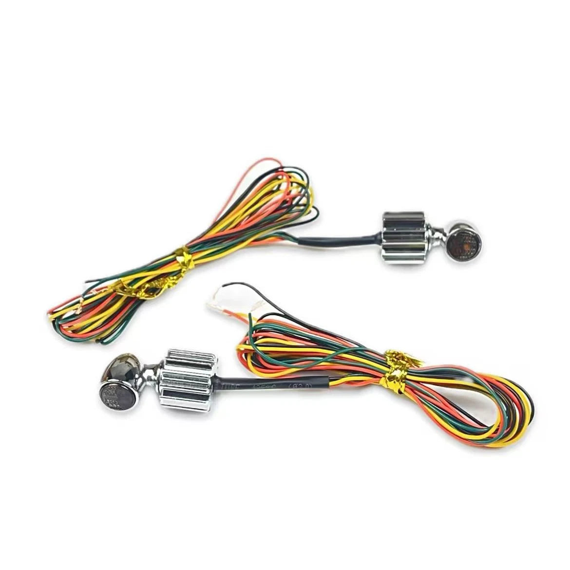 Petit clignotant LED noir format compact pour moto et dirt bike - vue 6
