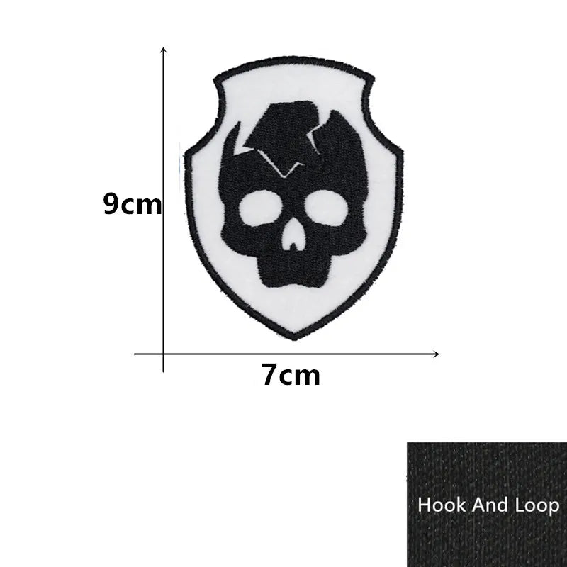 Écusson tactique brodé Stalker Team, fixation velcro ou thermocollante - vue 26