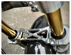 Stabilisateur de Fourche Avant 49mm Aluminium - Harley-Davidson Touring Road Glide & Street Glide – photo 3/8