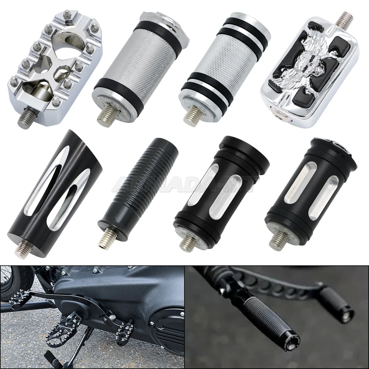 Pointe de sélecteur pour Harley Touring, Electra Glide, Dyna Fat Bob et Nightster 975 – photo 1/20