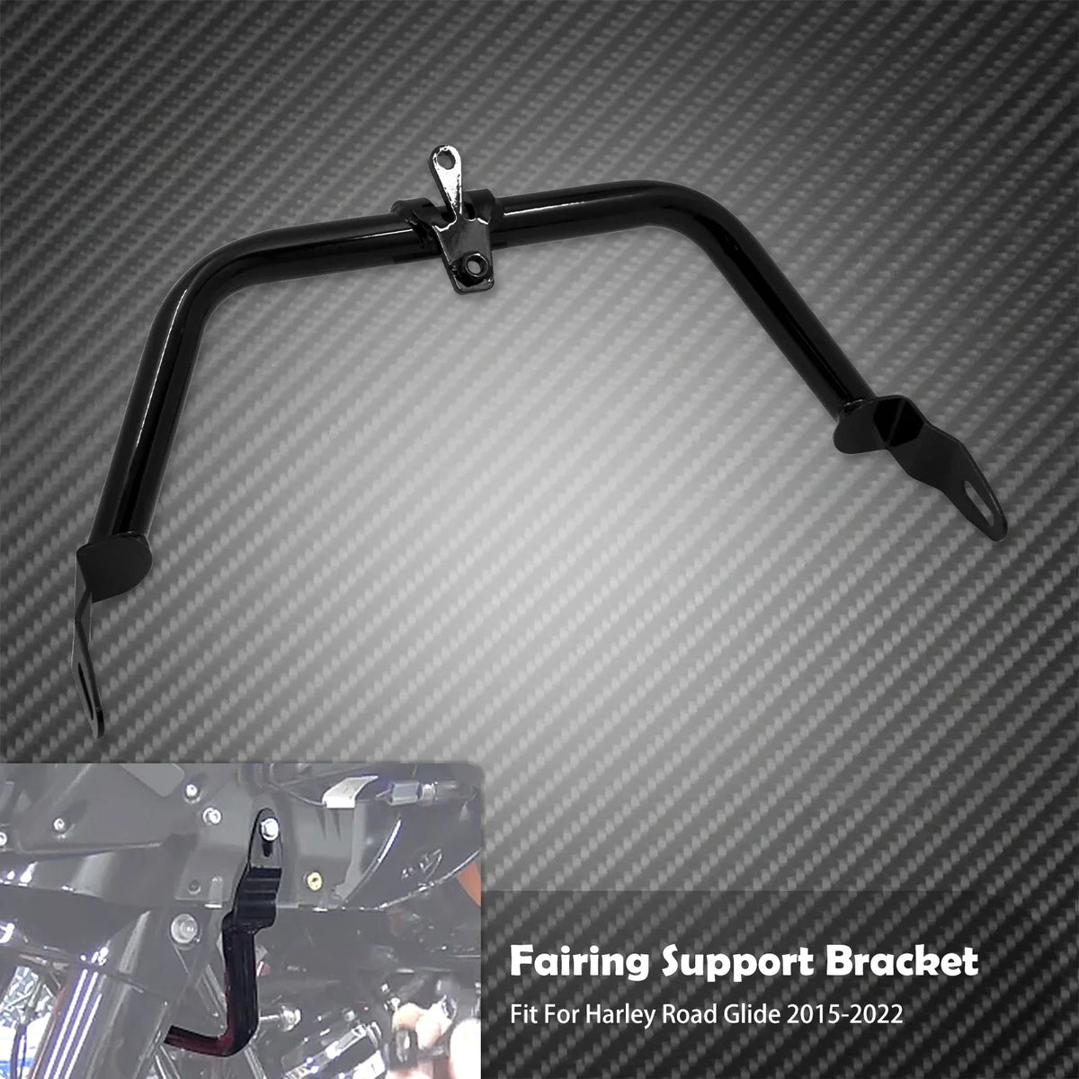 Support de carénage (fairing bracket) noir - Harley Touring FLTRK, FLTRXS Road Glide Special 2015-2023 – photo 7/7