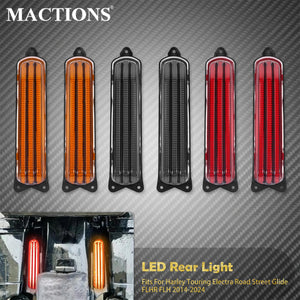 Extension de Garde-boue Arrière avec Feux LED Tri-fonction - Harley-Davidson Touring 2014 et + – photo 1/9