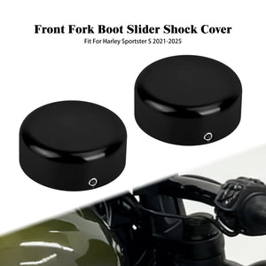 Cache d'écrou d'essieu en aluminium pour Harley-Davidson Sportster S - vue 7
