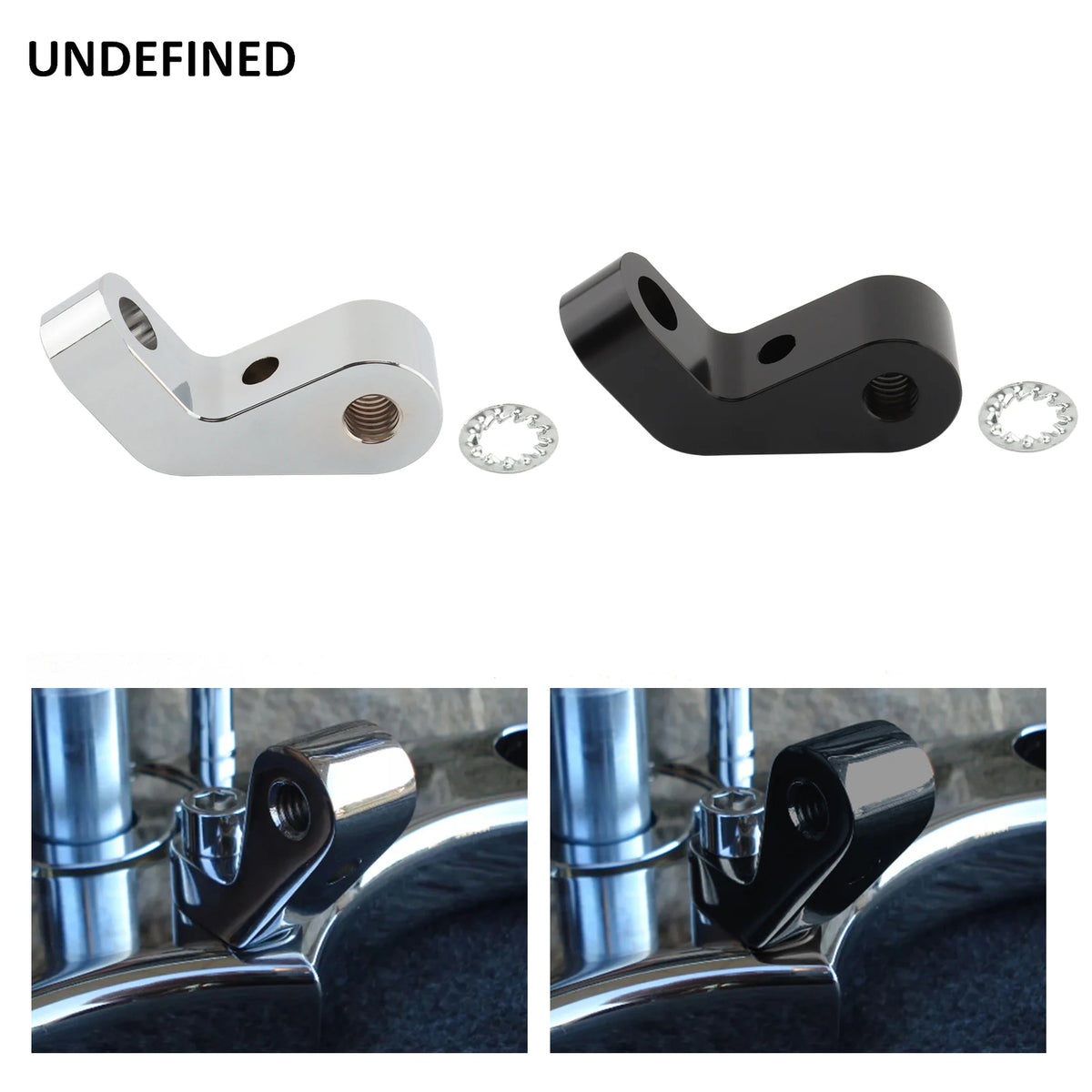 Support de phare déporté pour Harley Softail Springer - vue 1