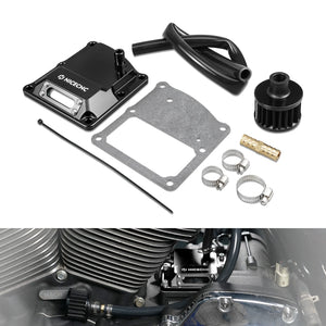 Couvercle supérieur de boîte de vitesse à hublot pour Harley Touring, Softail et Trike - vue 8