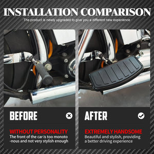 Repose-pieds passager réglables (marchepieds arrière) - Harley-Davidson Sportster, Touring, Softail, Dyna – photo 2/8