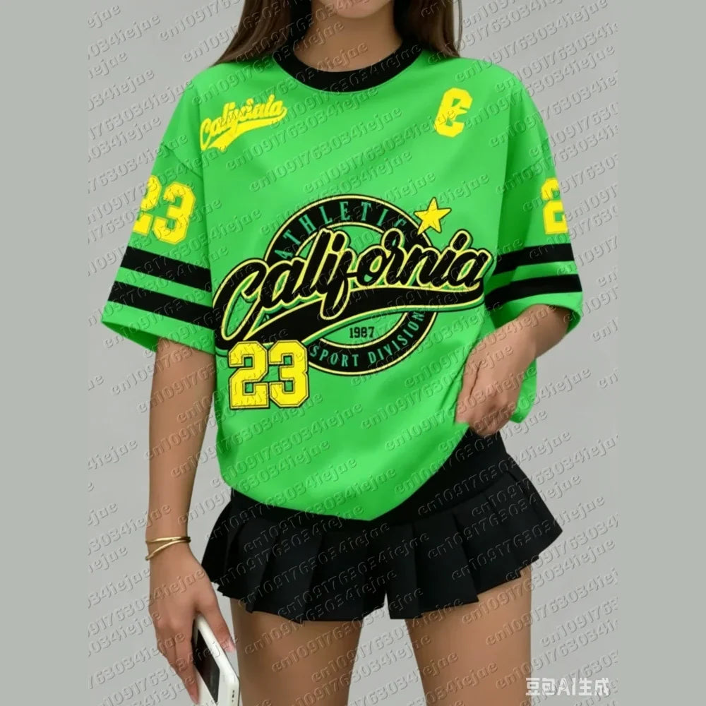 T-shirt Femme Jersey Sport California - vue 12
