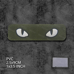 Écusson tactique phosphorescent yeux de chat - vue 14