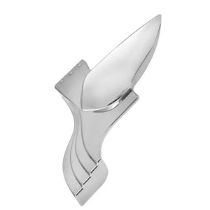 Cache de bas de cadre chromé pour moto Harley-Davidson Touring - vue 5